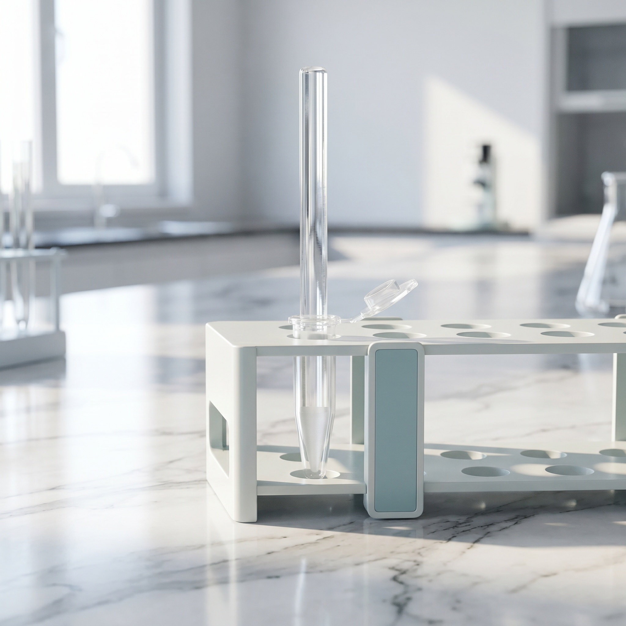 Laboratory Centrifuge - 1.5ml 원심분리기 튜브용 6Pcs 유리 연삭봉