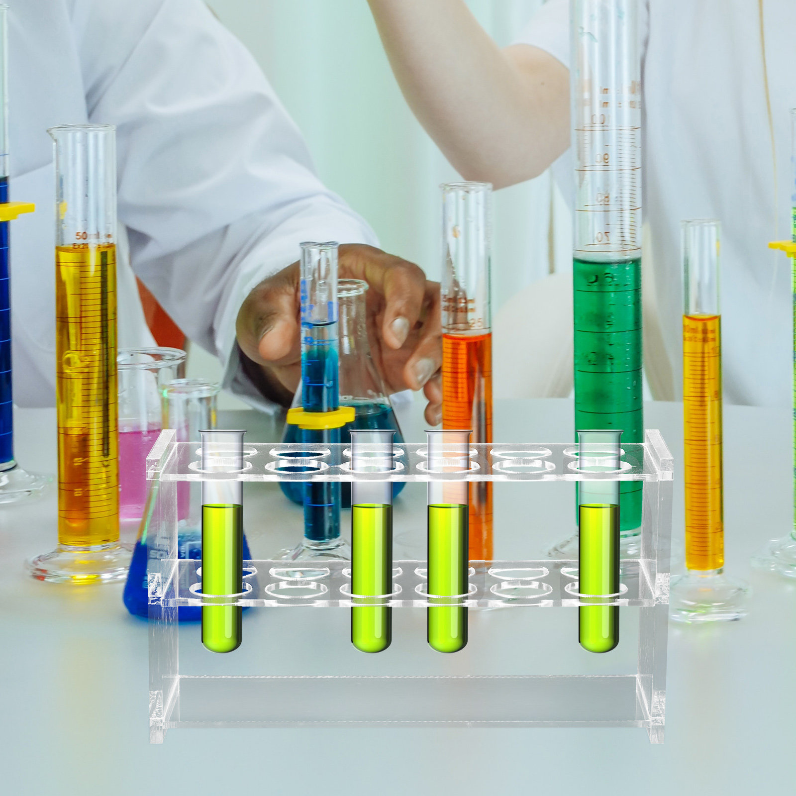 컴팩트 테스트 튜브 홀더 6 슬롯 내구성이 뛰어난 원심 - Laboratory Centrifuge 리뷰 및 가격